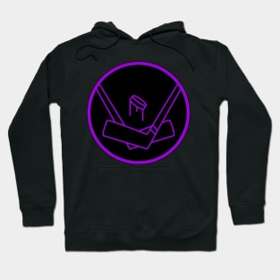 ICE HOCKEY STICK PUCK BATTLE Hoodie